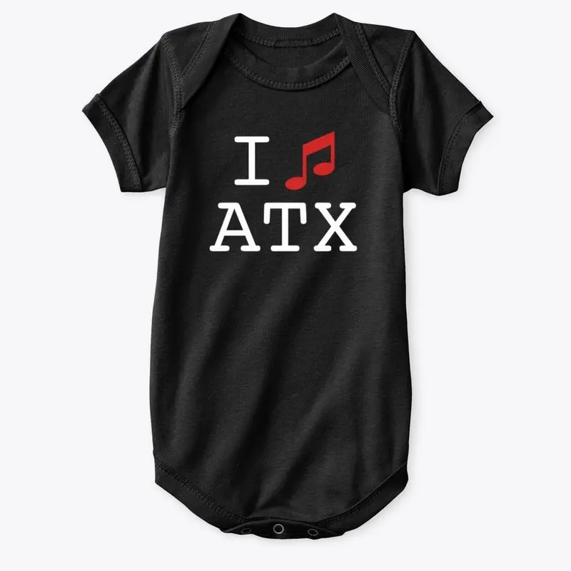 I (love) ATX - white lettering