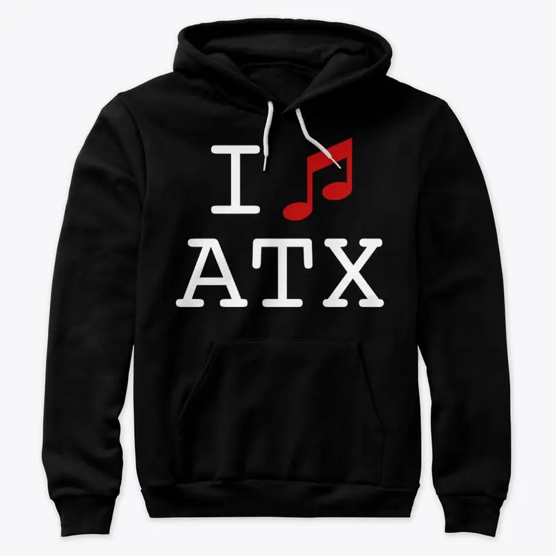 I (love) ATX - white lettering